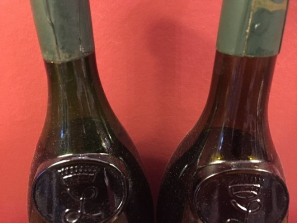 Chateau du Nozet Baron de L Pouilly Fume 1973 and 1982
