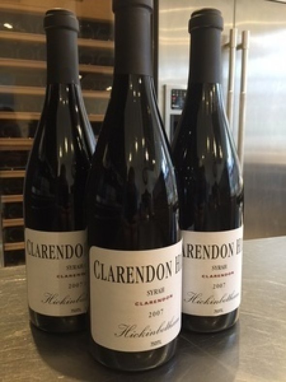 CLARENDON HILLS HICKINBOTHAM SHIRAZ 2007 93 PTS