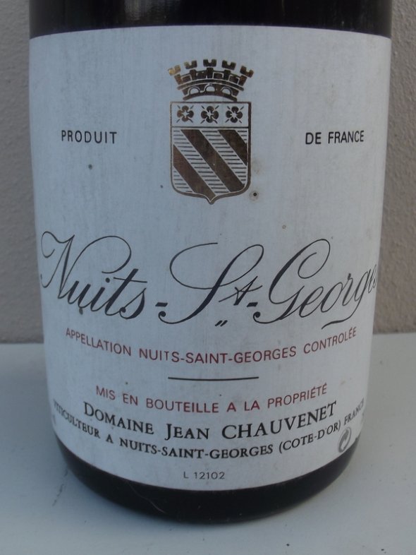 1992 NUITS ST GEORGES  Domaine Jean Chauvenet