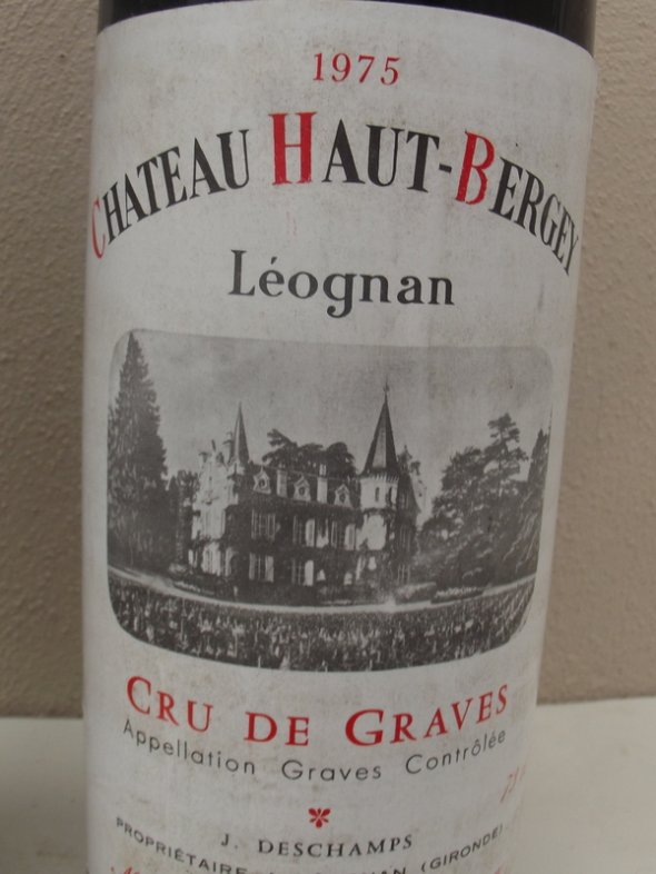 1975 Château HAUT-BERGEY Graves /Pessac Léognan