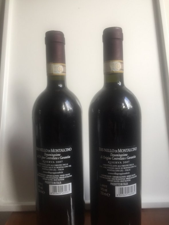 2007 Poggio Salvi Brunello di Montalcino Riserva 
