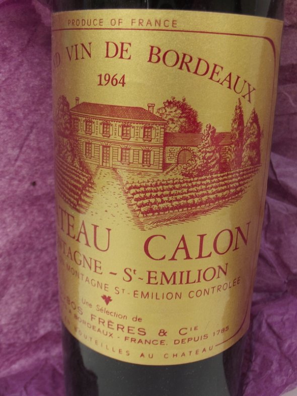 1964 Château CALON / Montagne St Emilion