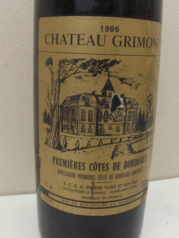 MAGNUM - 1995 Ch GRIMONT / C&ocirc;tes de Bordeaux