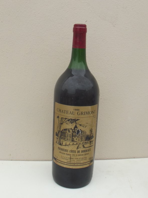 MAGNUM - 1995 Ch GRIMONT / C&ocirc;tes de Bordeaux
