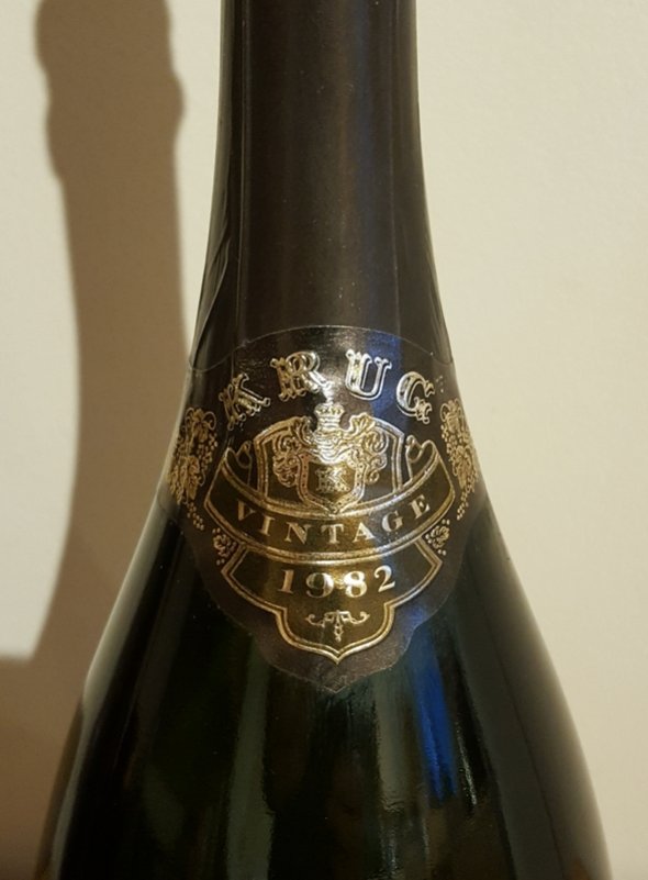 Krug. Champagne Vintage 1982. Reims. Magnum.