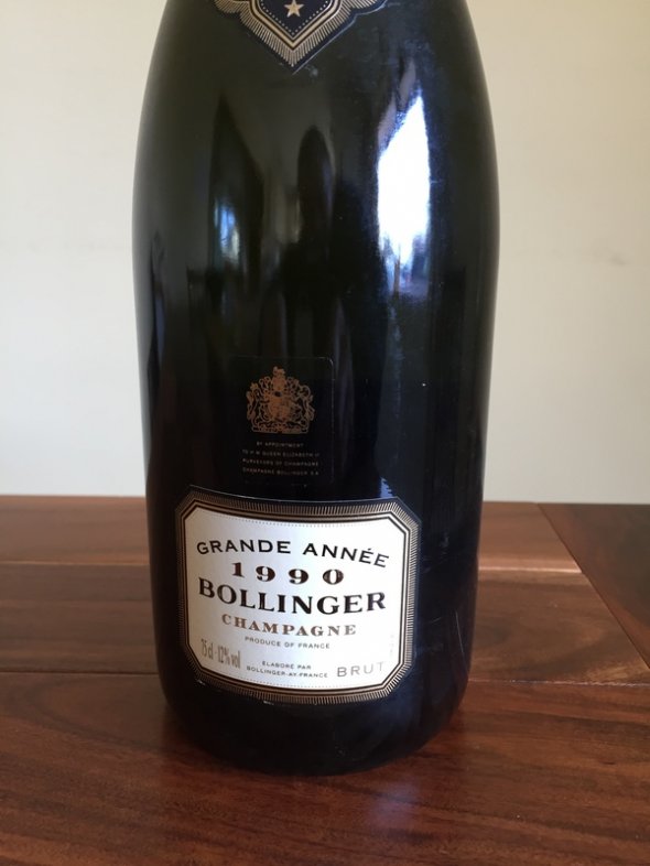 Bollinger Grand Annee 1990