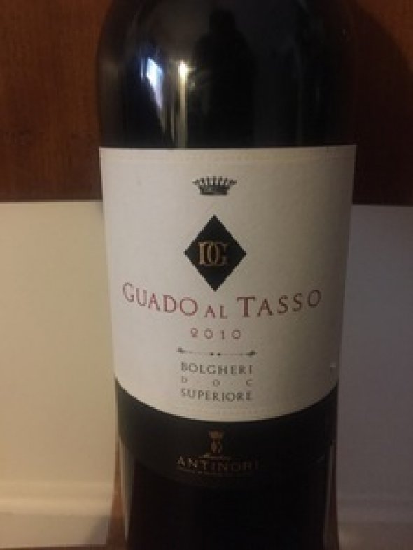 2010 GUADO AL TASSO BOLGHERI SUPERIORE, ANTINORI