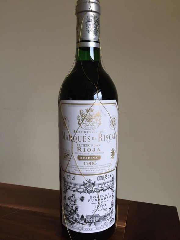 Marques de Riscal Elcigo Rioja Reserva 1996