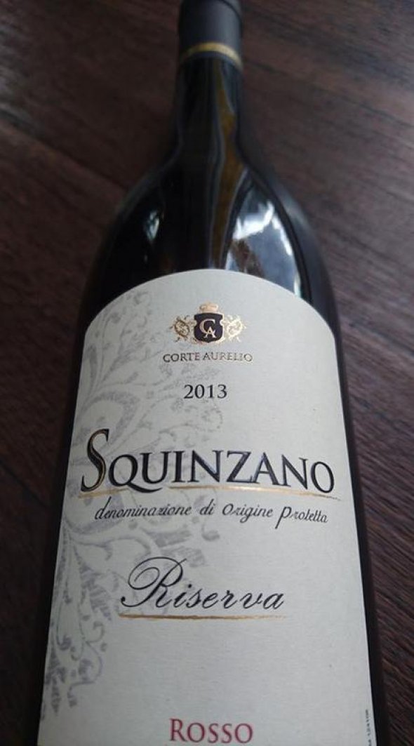 2013 Corte Aurelio Squinzano Riserva Puglia (90pts) "LOW START"