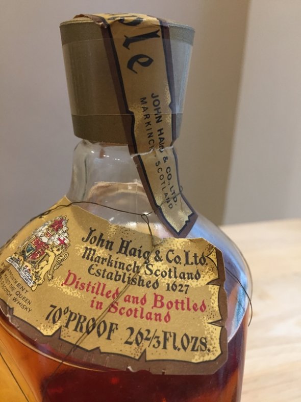 Haig Dimple - 70s bottling (opened)