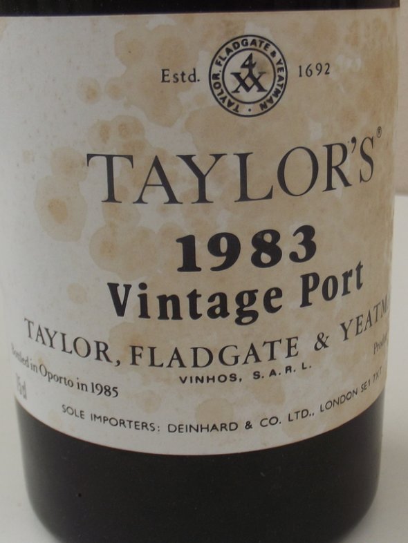 1983 TAYLOR'S Vintage Port