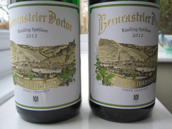Bernkasteler Doctor Riesling Spatlese 2013 Wwe Dr. H. Thanisch (AG 92)