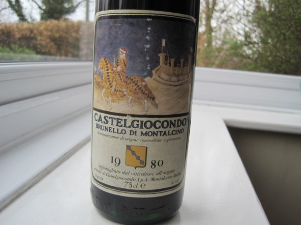 Castelgiocondo 1980, Brunello di Montalcino