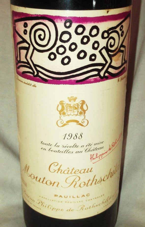 Chateau Mouton Rothschild.  Pauillac.  1988.