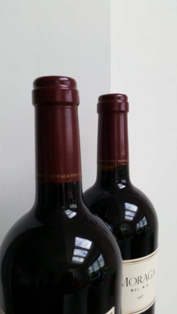 1997 Moraga Vineyards - Bel Air -ST 92pts, CT 92pts, MrP 92pts