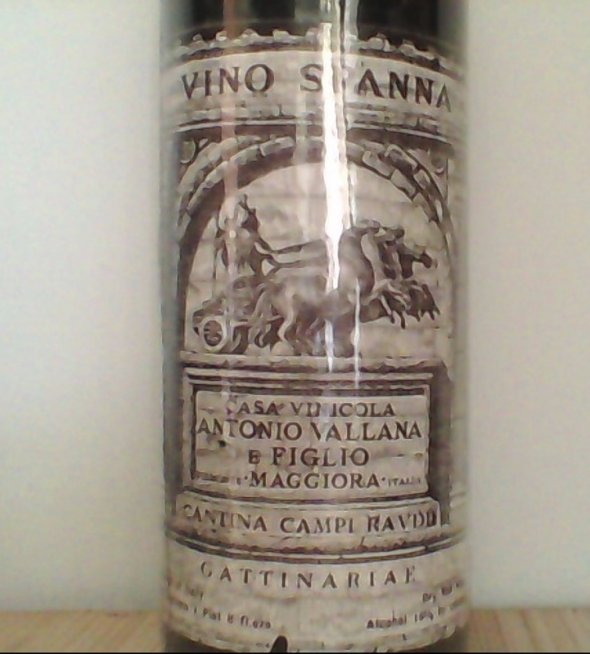 1961 Antonio Vallana & Figlia Vino Spanna