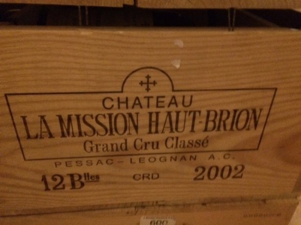 Chateau La Mission Haut Brion 2002 (From OWC)