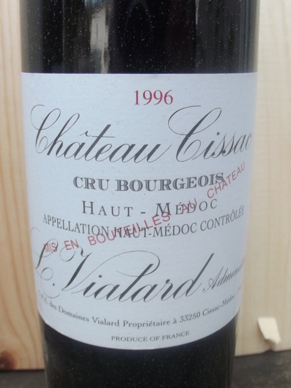 1996 Château CISSAC / Haut Médoc Cru Bourgeois