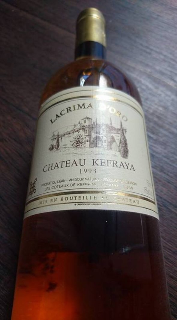 1993 Chateau Kefraya La Crima d'Oro, Lebanon 