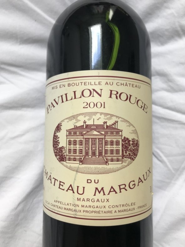 2001 Chateau Margaux - Pavillion Rouge - perfect bottle
