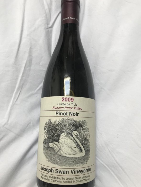 2009 Pinot noir - Russian River - Joseph Swan vineyards - perfect bottle