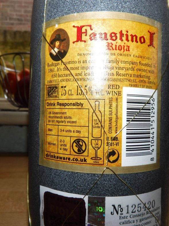 Faustino 1, Gran Reserva, Rioja, Spain