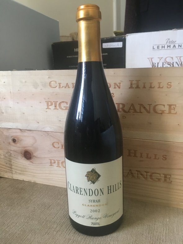 2002 Clarendon Hills Piggott Range Syrah (RP 97 points)