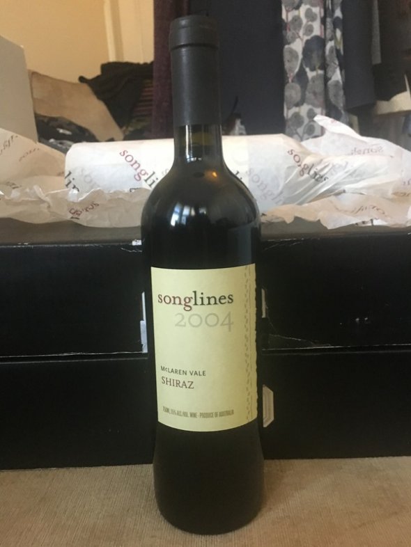 2004 Songlines McLaren Vale Shiraz (JH 93 pts) - No Reserve