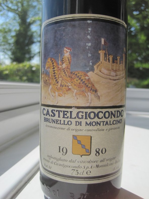 Brunello di Montalcino 1980 Castelgiocondo