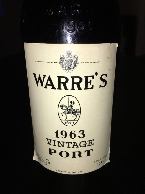Warre's 1963 Vintage Port 