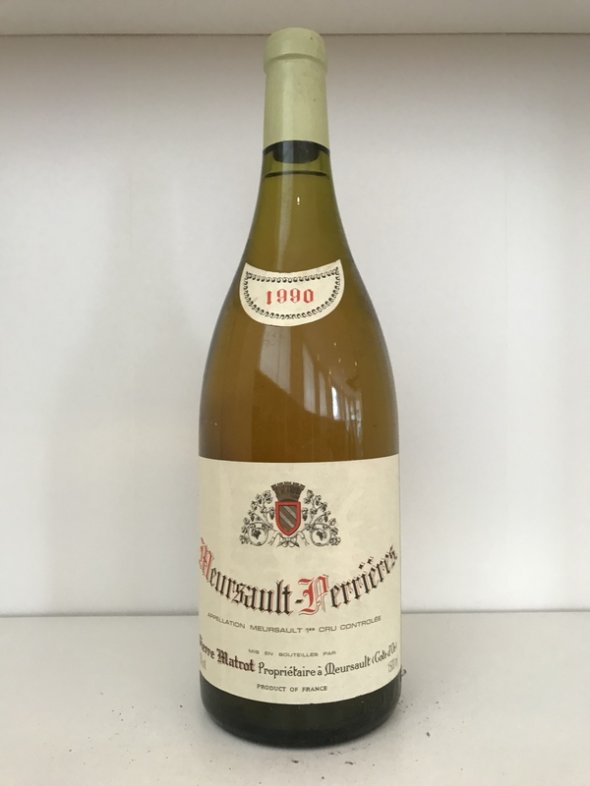 Pierre Matrot Meursault-Perrieres 1990 (2 magnums) September Lot 109