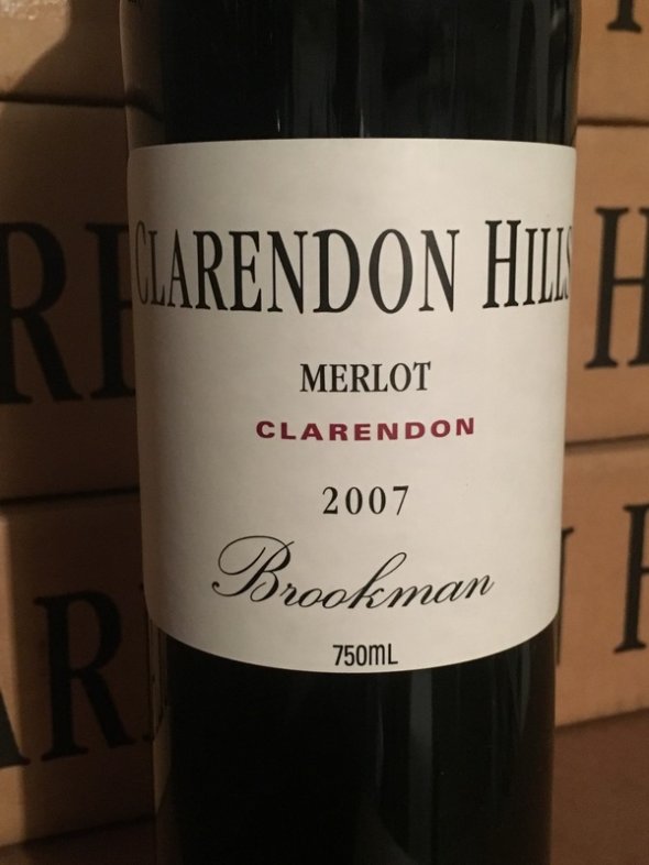 2007 Clarendon Hills Brookman Merlot (RP 92 pts) - No Reserve