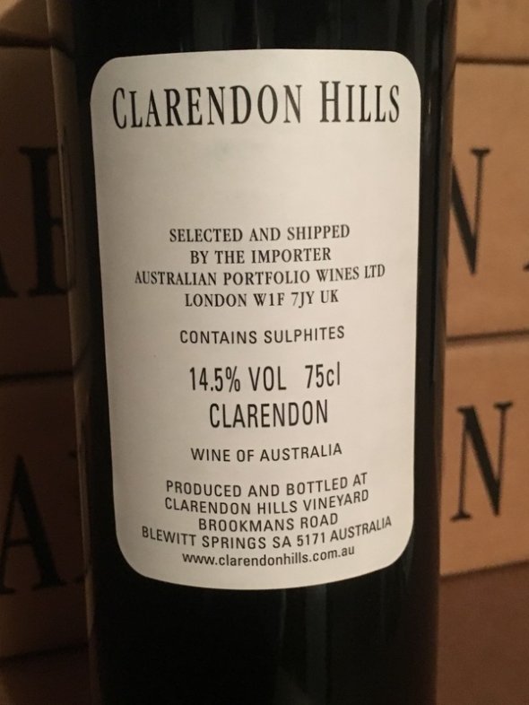 2007 Clarendon Hills Brookman Merlot (RP 92 pts) - No Reserve