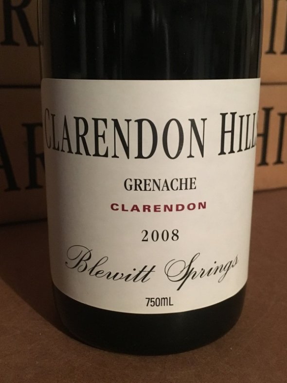 2008 Clarendon Hills Blewitt Springs Grenache (JO 92 pts) - No Reserve