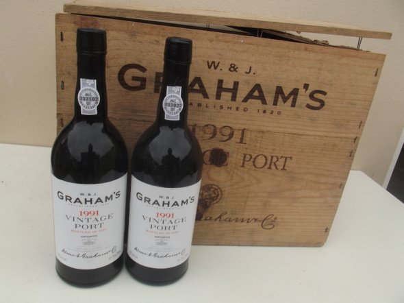 1991 GRAHAM'S Vintage Port / NO RESERVE