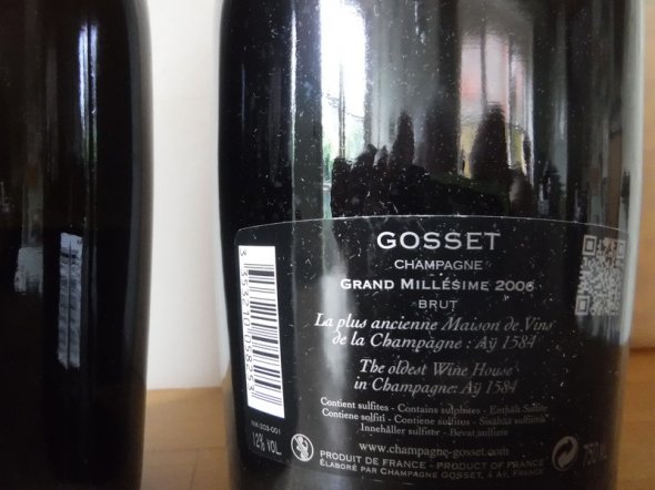 2006 Gosset Grand Millesime, Champagne