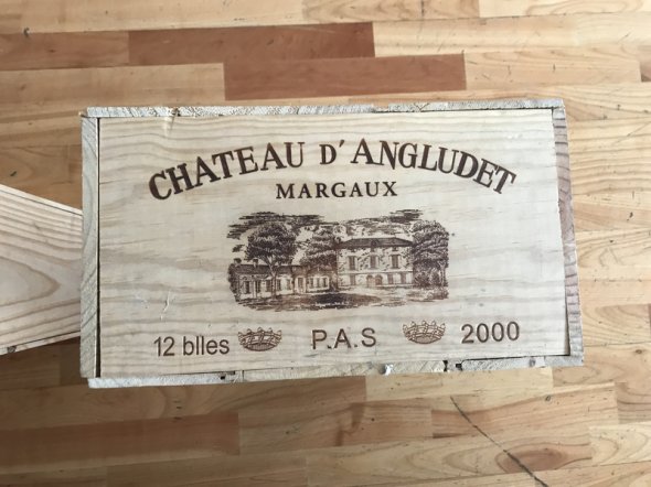 Lot 2. Chateau d'Angludet 2000 (12 bottle OWC)