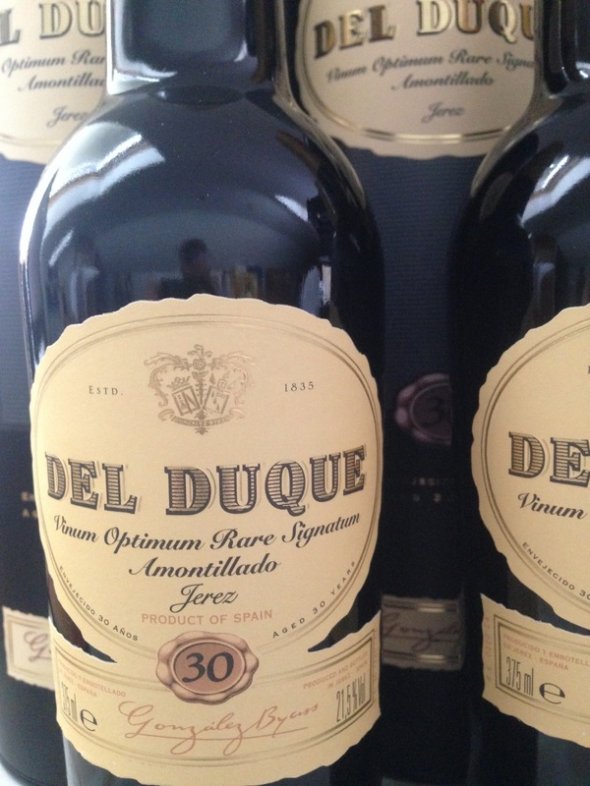 30 Years Old "Del Duque" Amontillado, Gonzalez-Bass