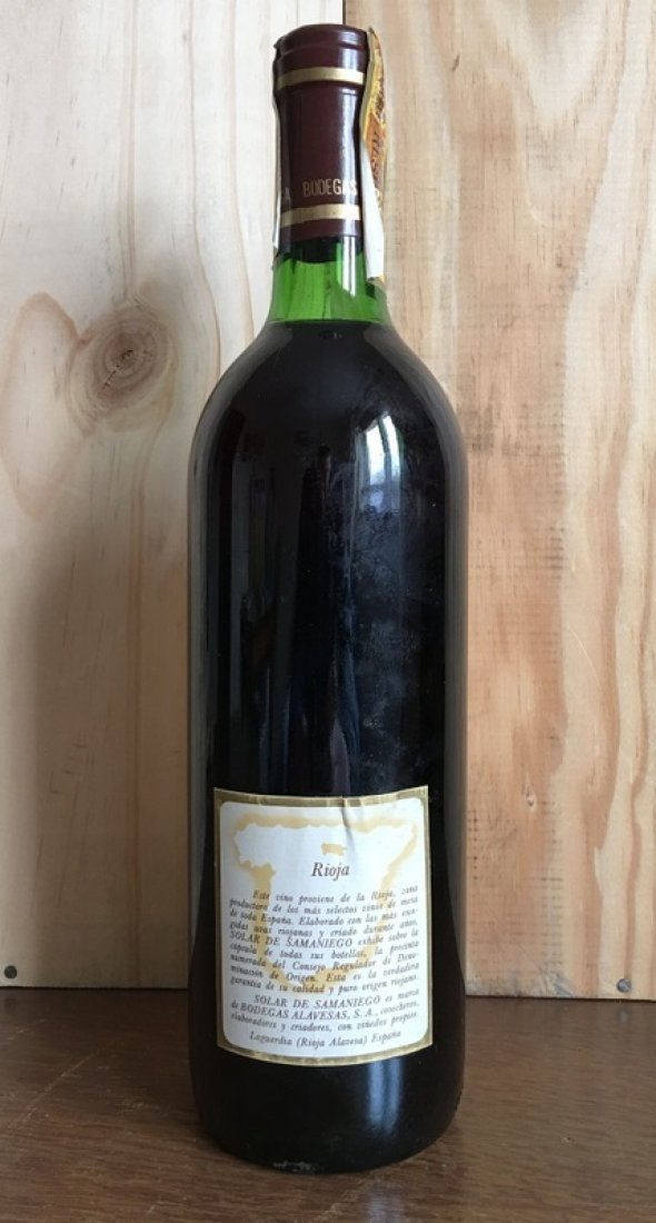 1970 Solar de Samaniego - Bodegas Alavesas - Rioja - 1 bottle