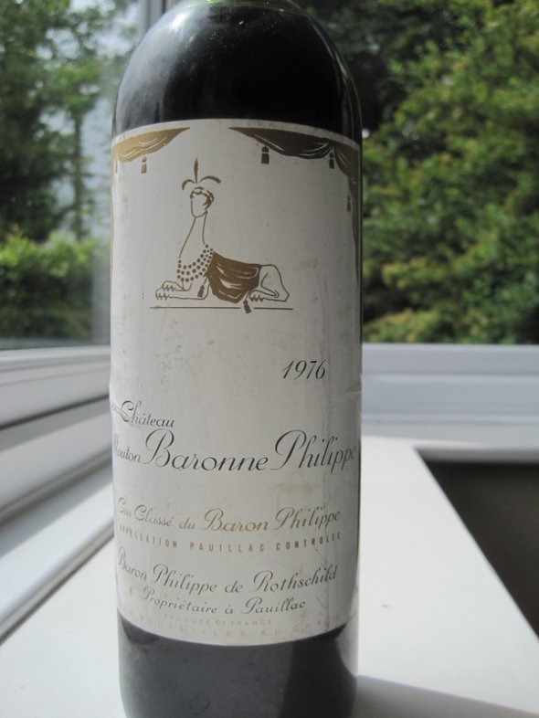 Château Mouton Baronne Philippe 1976 Pauillac