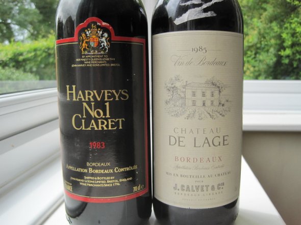 Pair of 1980's Clarets