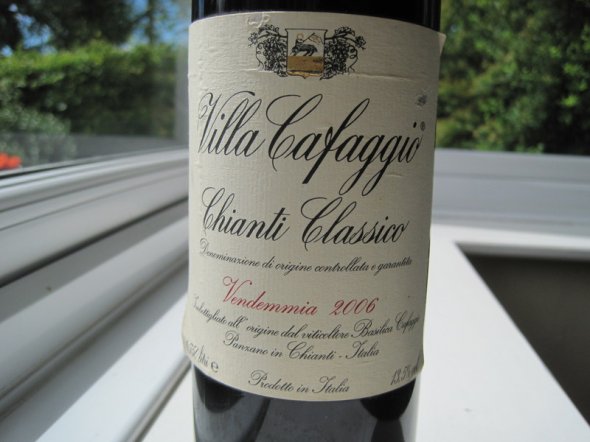 Villa Cafaggio 2006 Chianti Classico (CT 88)