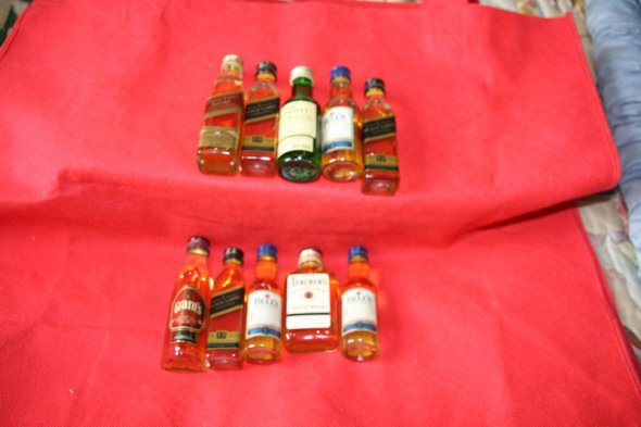 10 Minatures of Scotch Mixed Lot 5 cl each