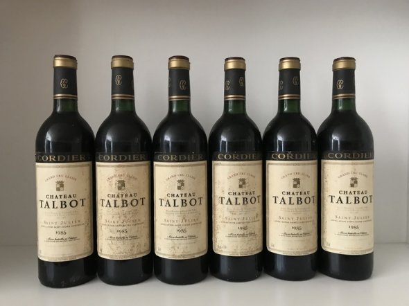 July Lot 9. Chateau Talbot 1985 (12 bottles)