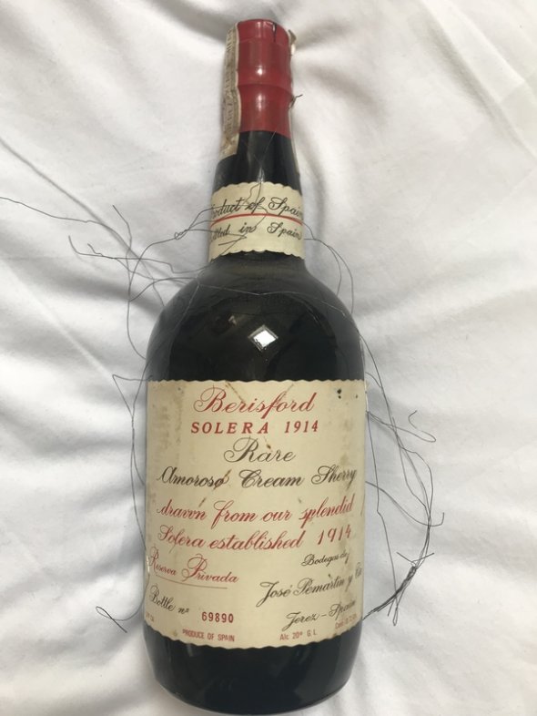 1914 Berisford Solera Sherry