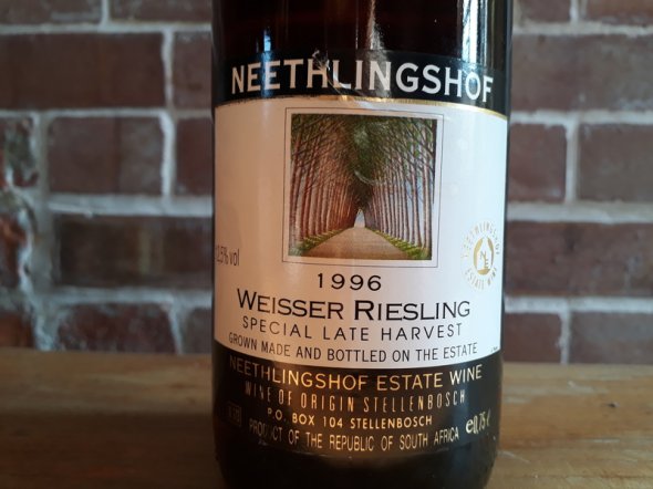 Neethlingshof Weisser Riesling Special Late Harvest 1996
