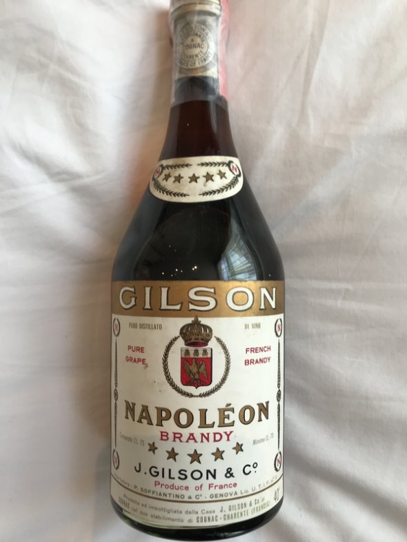 1950's Gilson Napolean brandy - great bottle