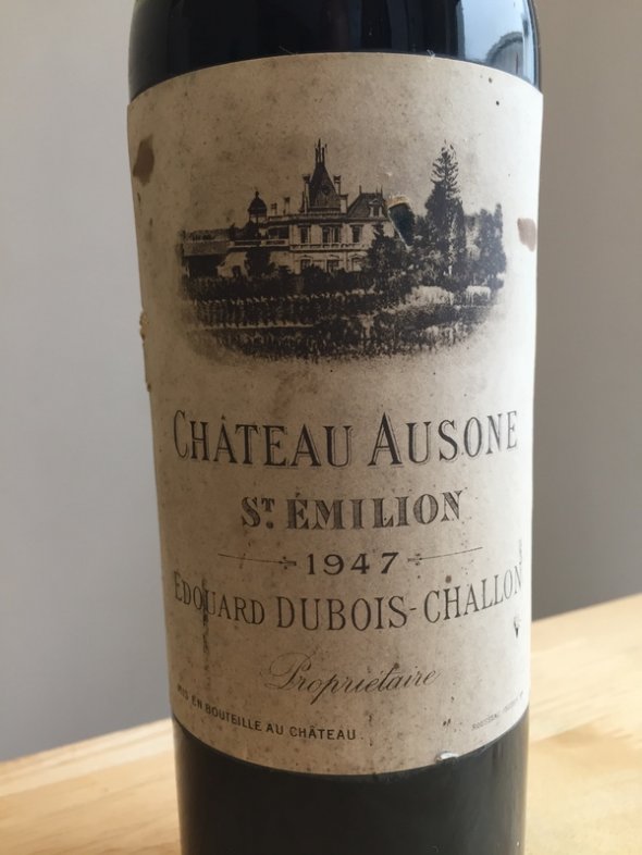 Chateau Ausone 1947 - St Emilion Premier Grand Cru Classé