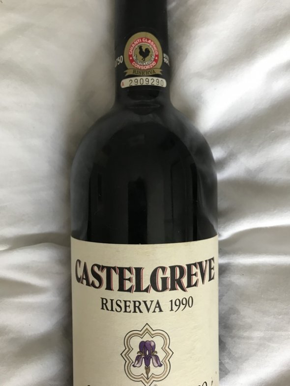 1990 Chianti Riserva DOCG - Castelgreve - very good bottle - rare 