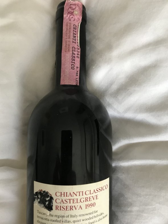 1990 Chianti Riserva DOCG - Castelgreve - very good bottle - rare 